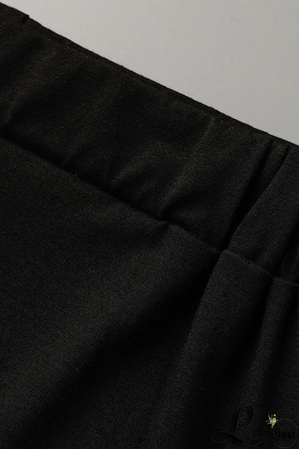 Black Fashion Casual Sportswear Letter Print Basic U Neck Sleeveless Two Pieces