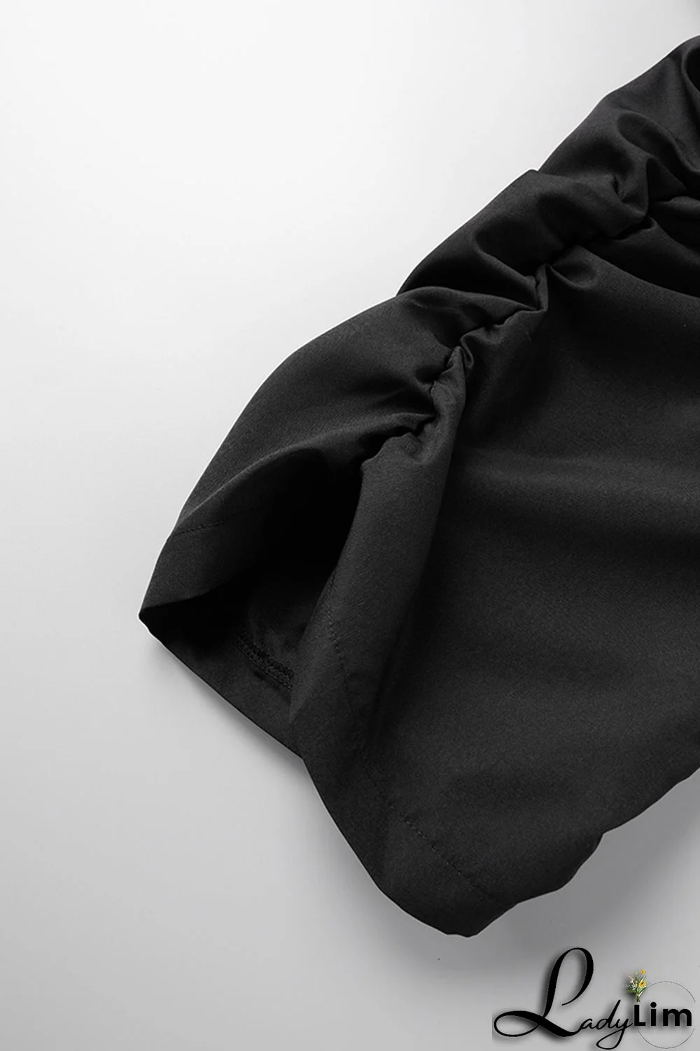 Green Casual Solid Patchwork Draw String Fold High Waist Pencil Solid Color Bottoms