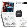 Foldable Retro Handheld Game Console 3.4 Inch IPS Screen 3000mAh Battery Flip Design Portable Pocket Arcade (TF Card Is Not Included)