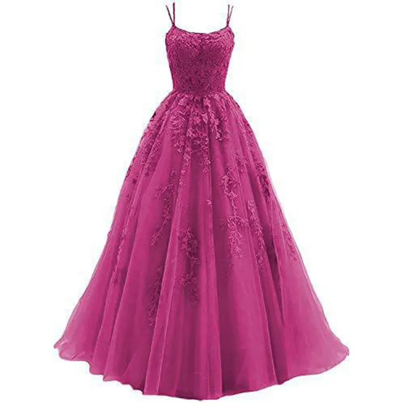 Uveng Uveng Dress Woman 2025 Fine Shoulder Prom Crore Bridal Muslin Lace Sticker Girl Party Ball Dress Spring