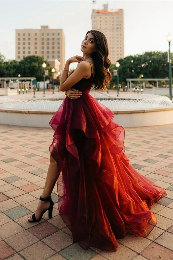 green emerald velvet dress Dark Red A Line Off The Shoulder Long Prom Dress