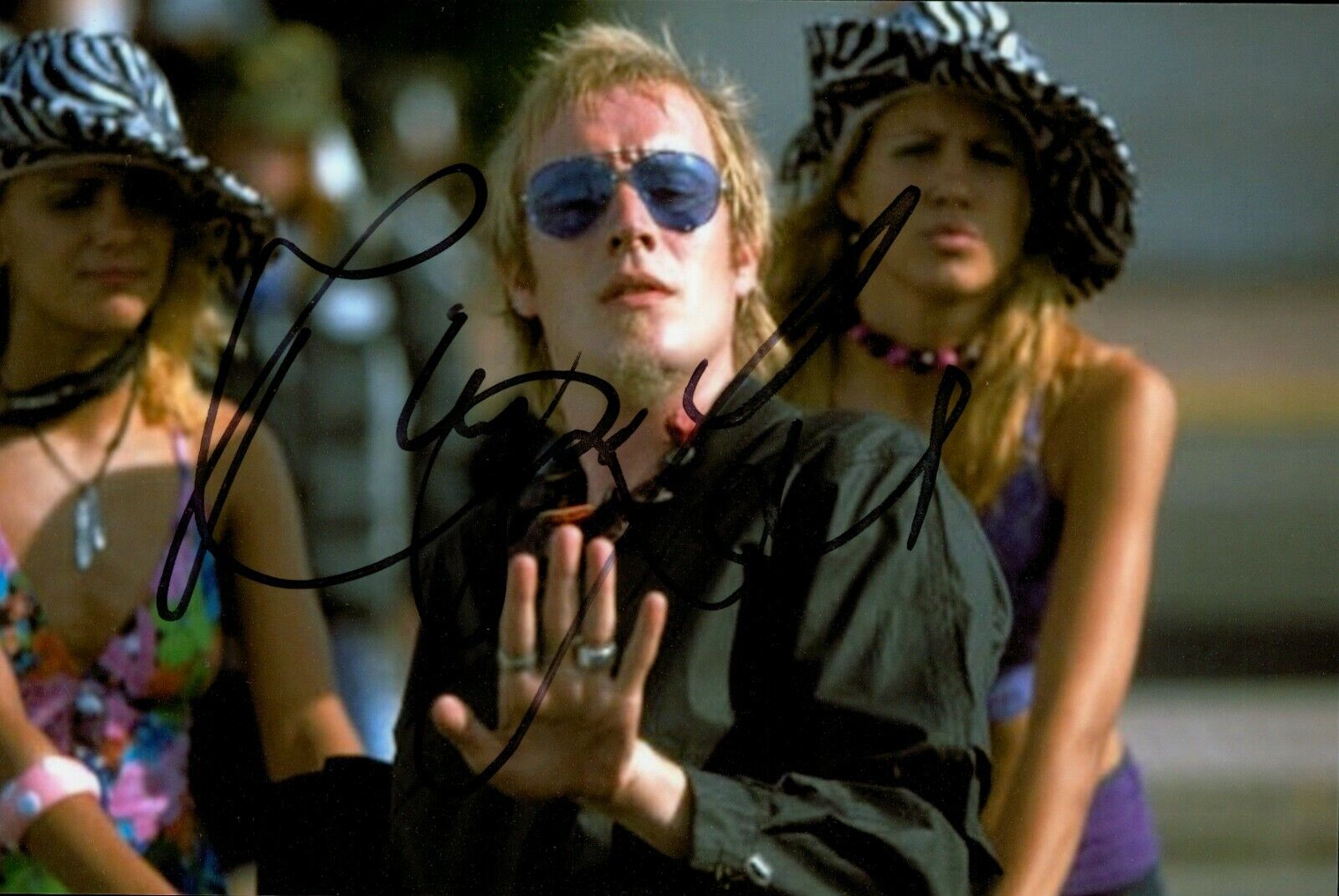 Rhys Ifans Hand Signed 6x4 Photo Poster painting Kevin and Perry Harry Potter Autograph + COA