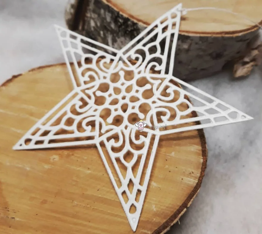 Piggy Craft metal cutting dies cut die mold Star tag decoration Scrapbook paper craft knife mould blade punch stencils dies