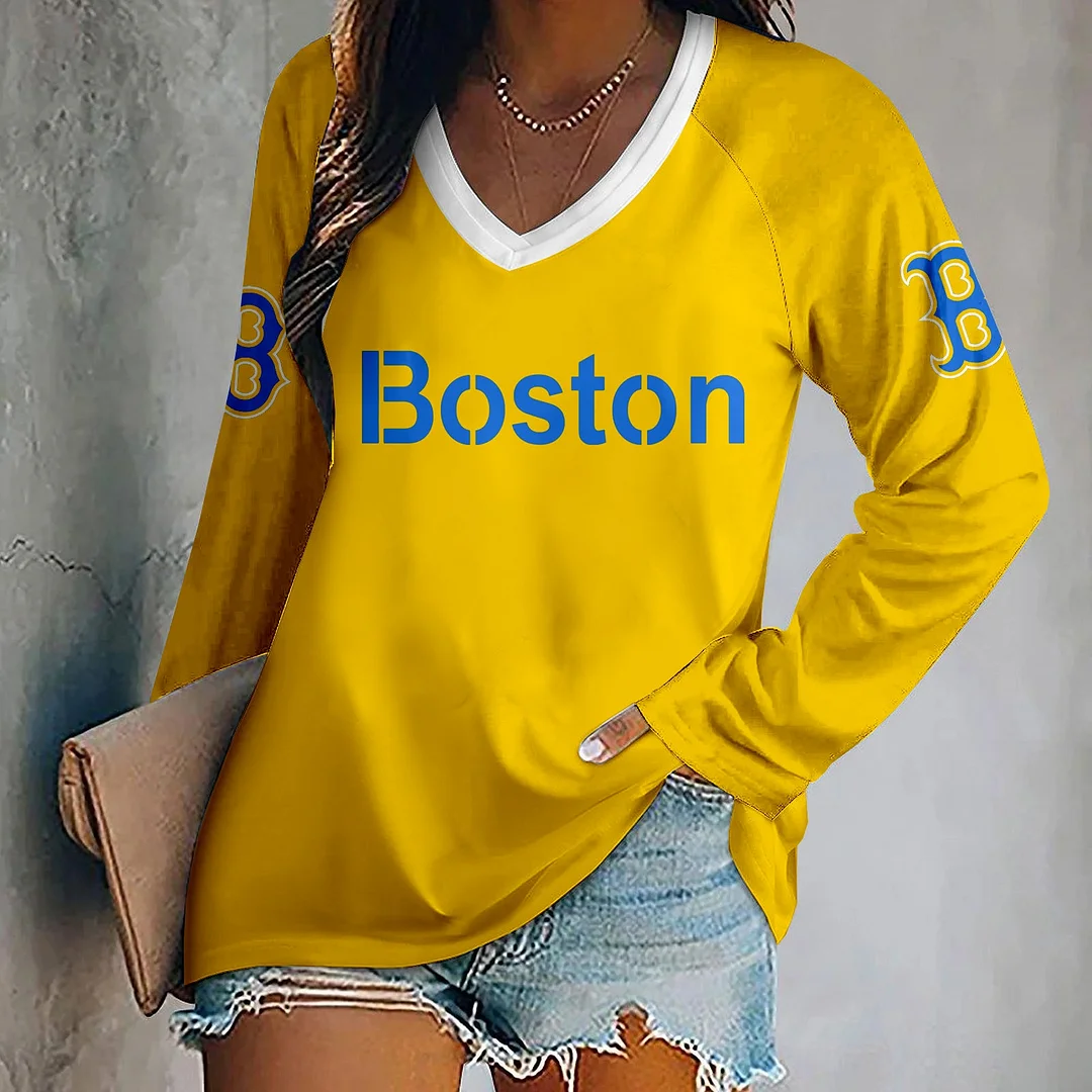 Women's Printed Long Casual Sweatshirt