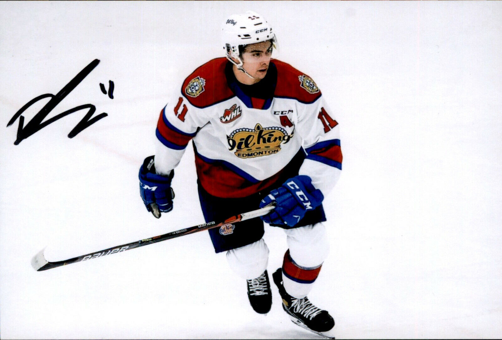 Dylan Guenther SIGNED autographed 4x6 Photo Poster painting EDMONTON OIL KINGS / ARIZONA COYOTES