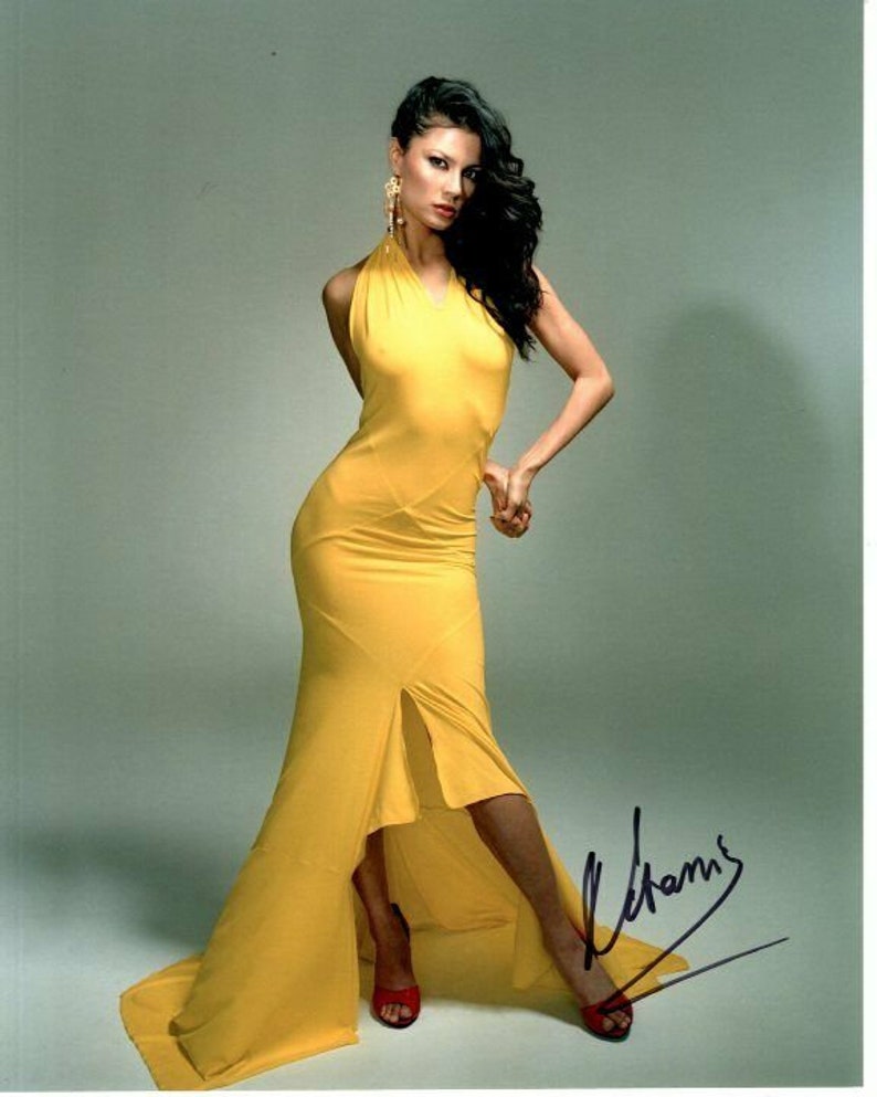 Natassia malthe signed autographed Photo Poster painting