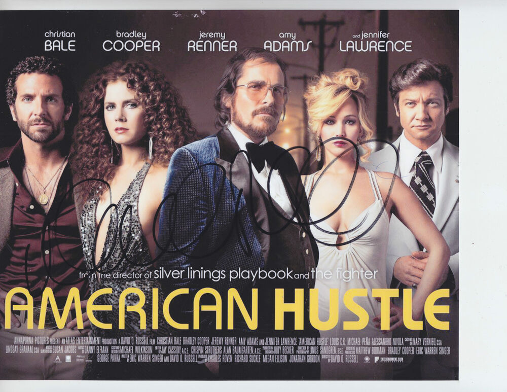 David O Russell  - AMERICAN HUSTLE  - signed 8x10