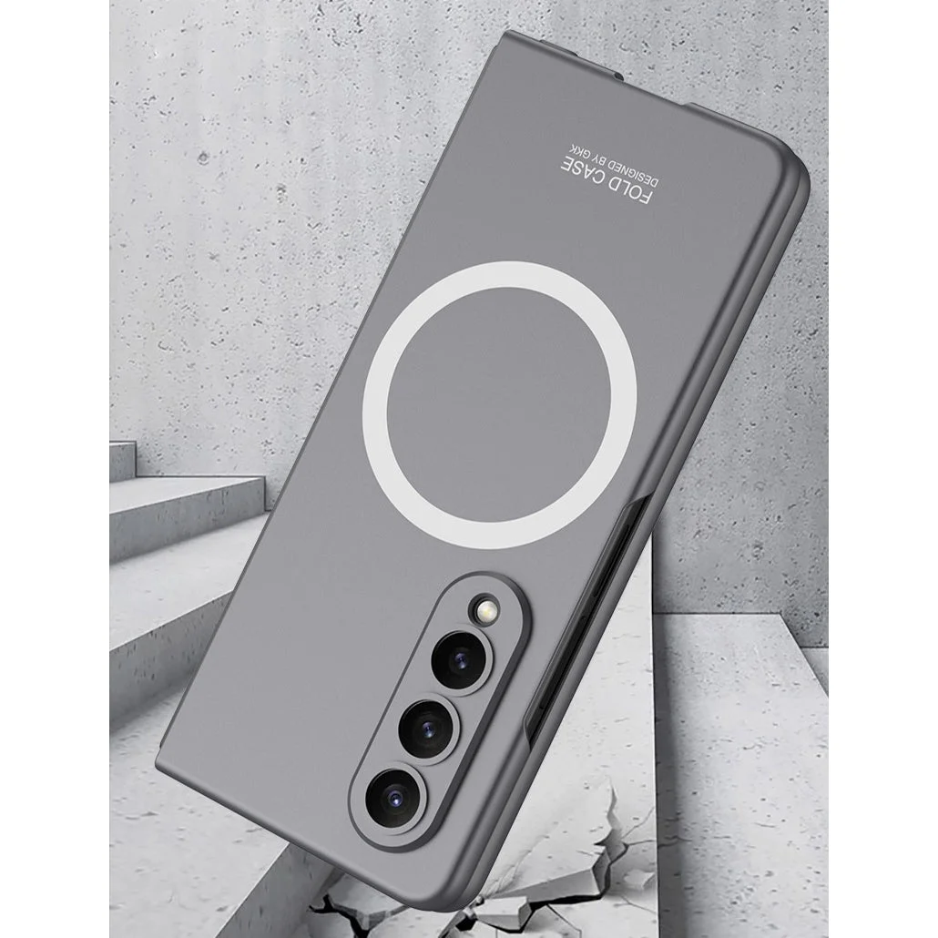 Applicable To Samsung ZFold3/ZFold4 Ultra-Thin Shell Film Wireless Charger Phone Case