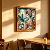 5D DIY Diamond Art Painting Kit Partial Drill Japanese Beauty(Moon Geisha)