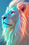 Luxury AB Velvet Diamond Painting Kit - Lion