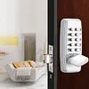 Metal Digital Door Lock Sturdy Waterproof Door Code Lock Durable for Home Office