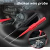 10pcs Insulation Piercing Needle Sensitive Multimeter Test Probe for Banana Plug