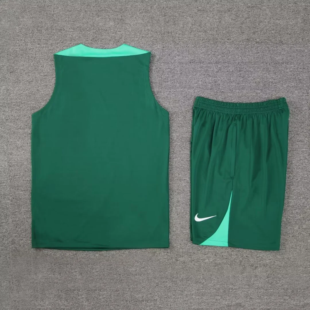 2024 Portugal Pre-match Training Green Jersey+Shorts 1:1 Thai Quality