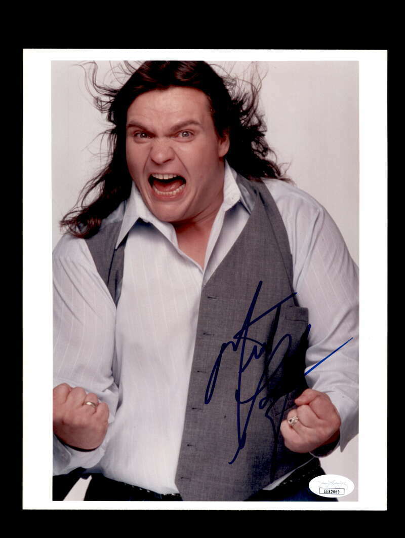 Meatloaf JSA Coa Signed 8x10 Photo Poster painting Certified Autograph