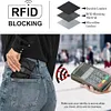 Women's Bifold Wallet RFID Blocking Leather Card Holder with Zipper Coin Pocket Wallet