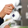 Clear TPU Cover for Google Pixel Buds 2a 2025 Accessory Protective Skin Case with Carabiner Shockproof Anti-Drop Scratch-Resistant