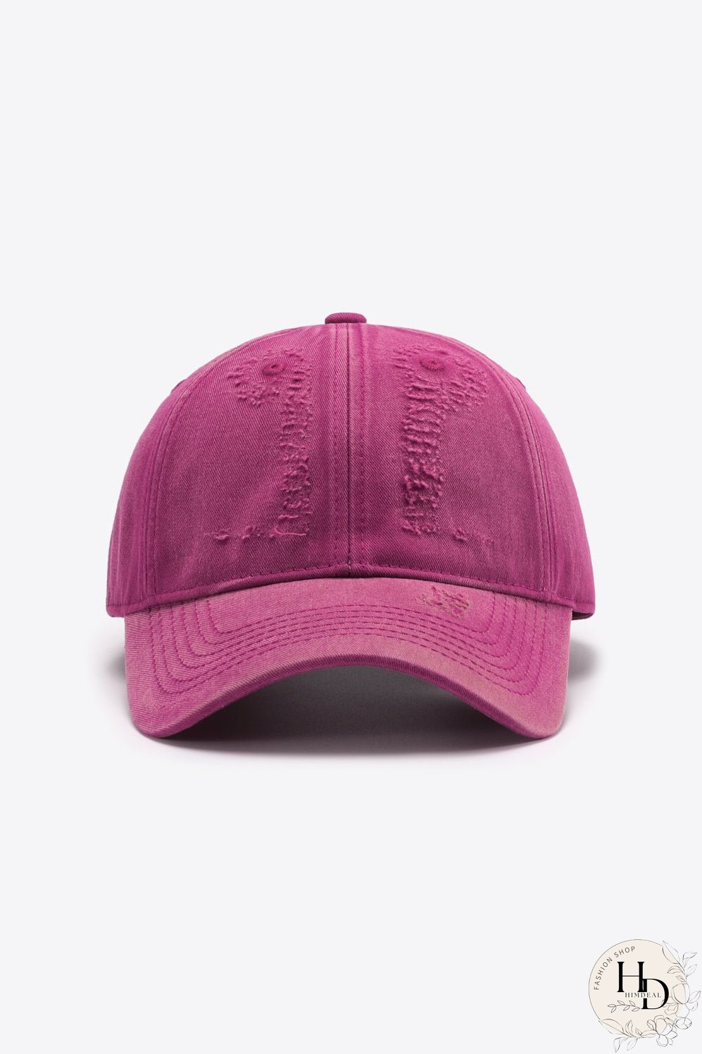 Distressed Adjustable Baseball Cap