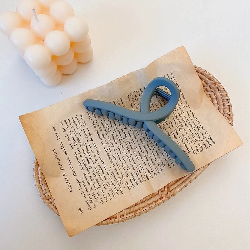 Fashion Geometric Resin Stoving Varnish Hair Claws 1 Piece