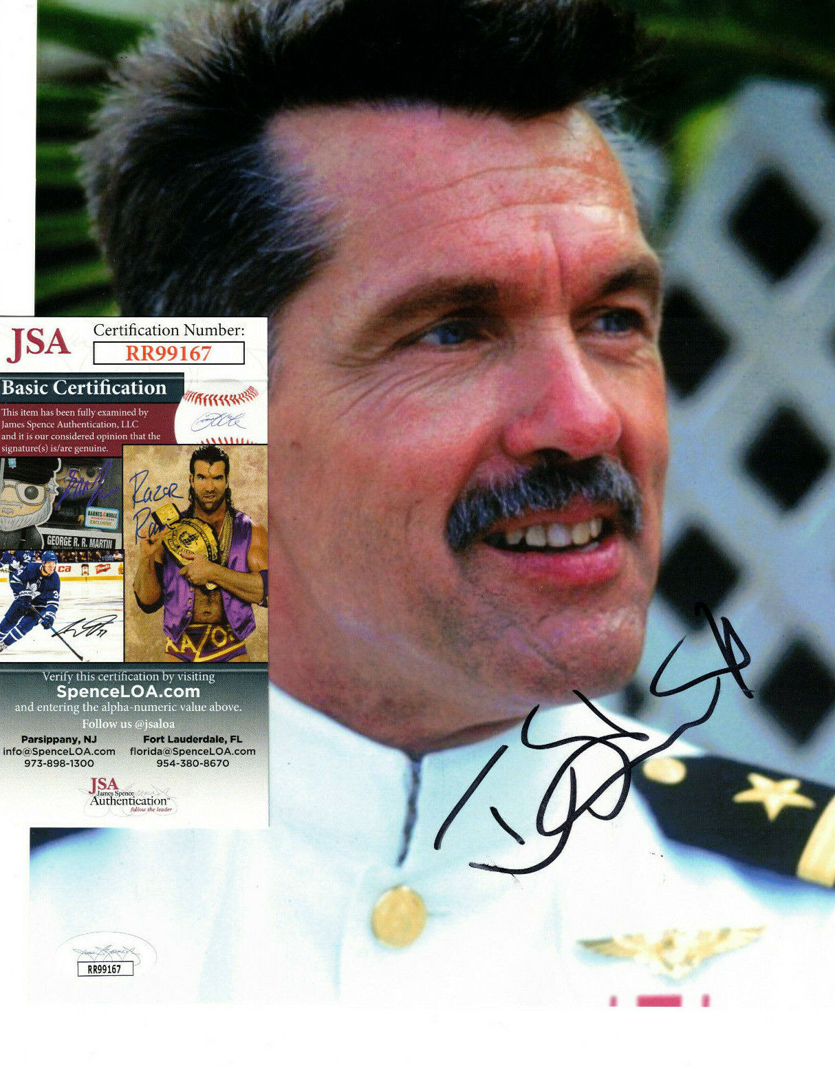 Tom Skerritt Authentic Signed 8x10 Movie Photo Poster painting Auto, Top Gun, Viper, JSA COA