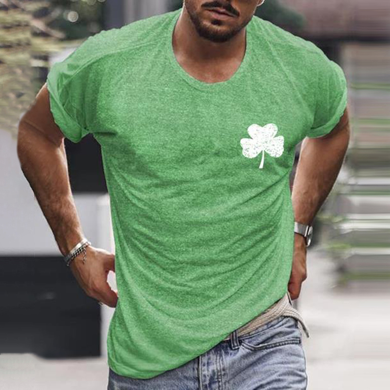 Men'S St. Patrick'S Print T-Shirt wearshes
