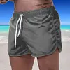 Gioiacombo&trade; Pantaloncini da spiaggia con lettere in tinta unita moda uomo nuovi