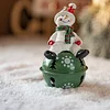 Cute Christmas Tree Snowman Elk Hanging Bells