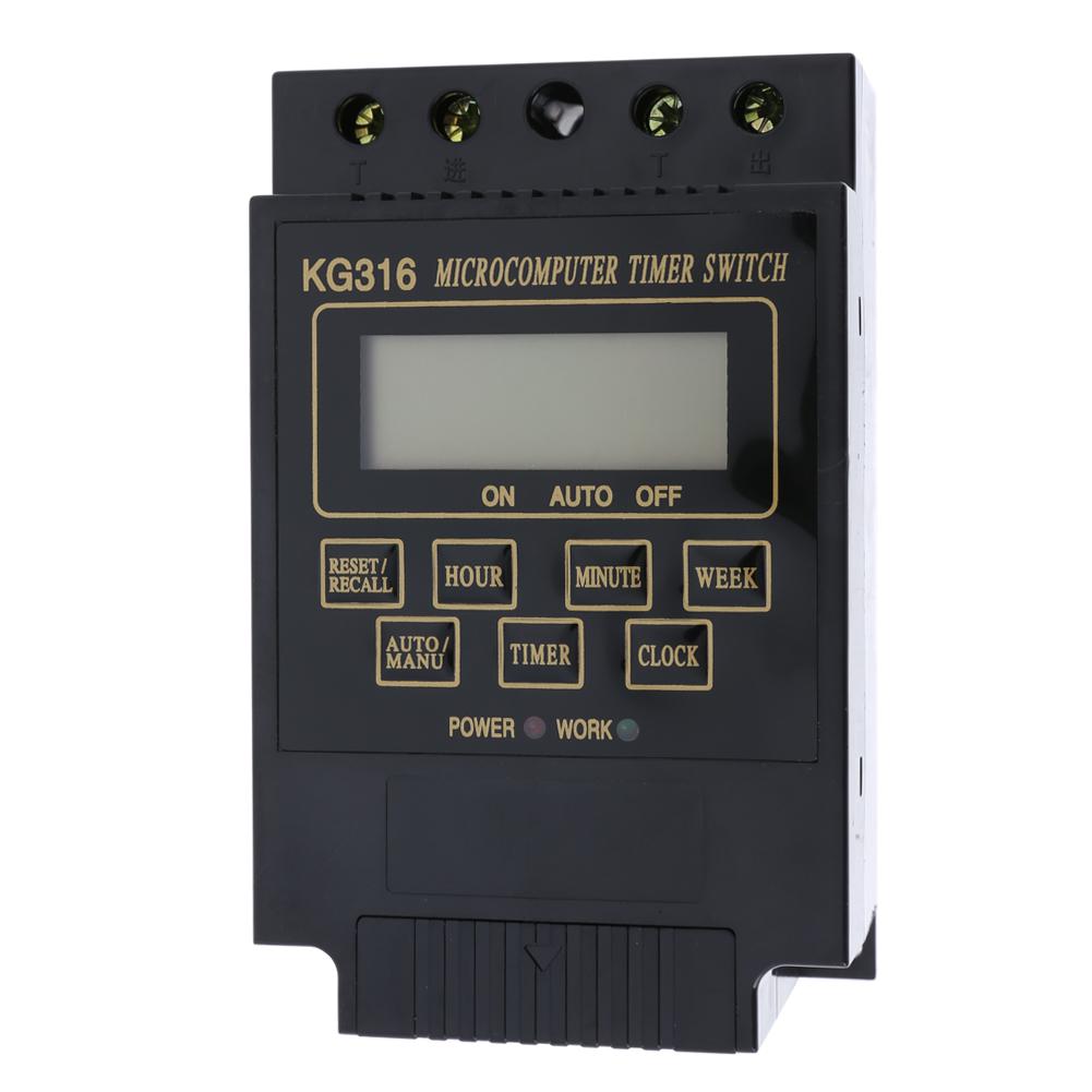 

KG316T Microcomputer Programmable Electronic Time Switch Relay Controller, 220v, 501 Original