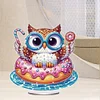 Acryl Donut Eule - 5d DIY Handwerk Ornament