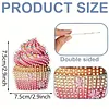 15pcs DIY Desserts And Cakes Diamond Painting Fridge Magnet