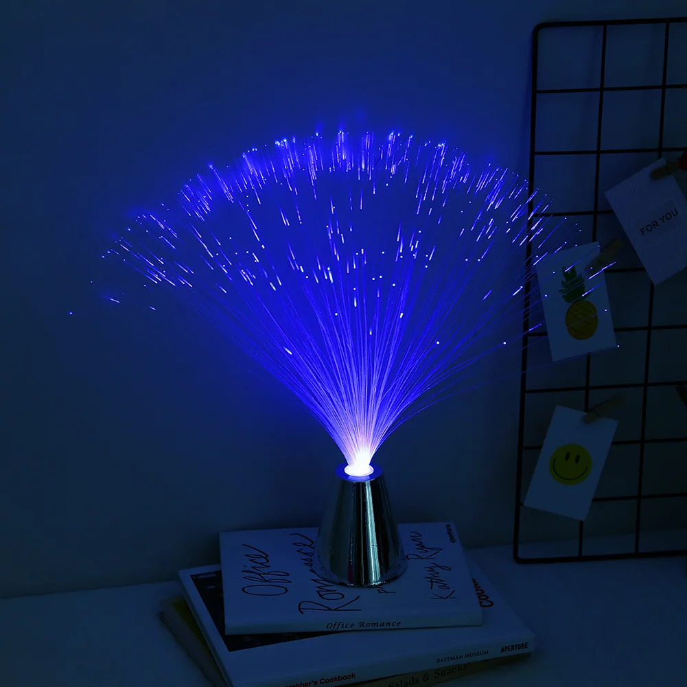 Colorful LED Optic Fiber Light Festival Party Decor Atmosphere Night Lamp