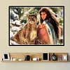Beauty Big Cat 5D Diamond Painting Embroidery DIY Cross Stitch Home Decor