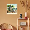 Diamond Painting-DIY Full Round Drill Beach House