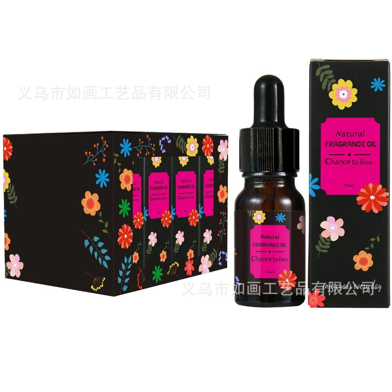 12 Pieces Humidifier Diffuser Dropper Aromatherapy Essential Oil Bedroom Relaxation Soothing Fragrance Source Factory 24 Flavor Plant Essential Oil