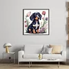 Dachshund - 11CT Stamped Cross Stitch - 40*40cm - Dog
