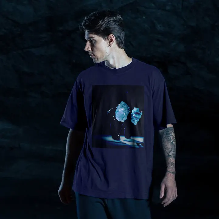 Glittered Pop Duo Printed Men's T-shirt