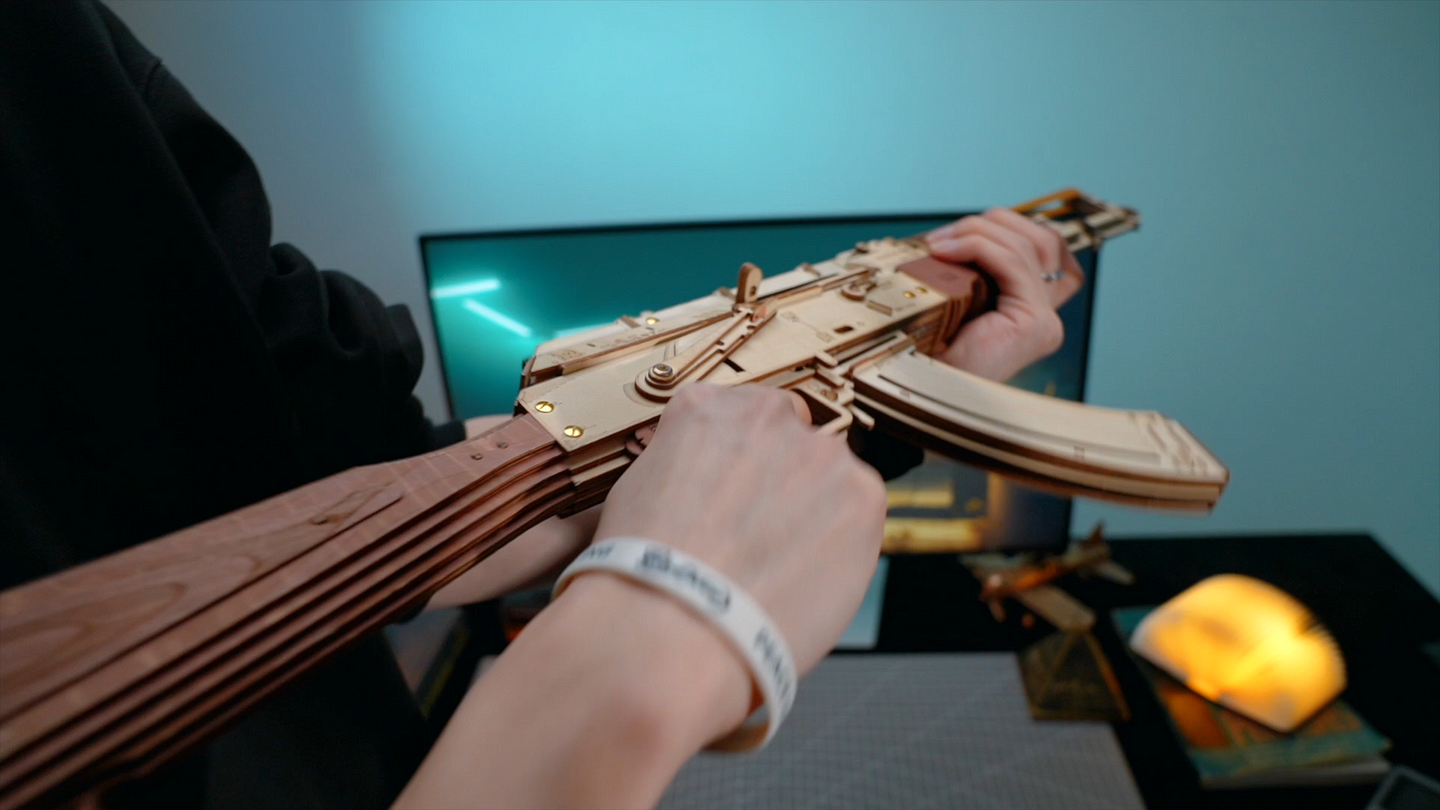 ROKR 3D Wooden Puzzles Mechanical Model-Unique Gifts&Educational Toys