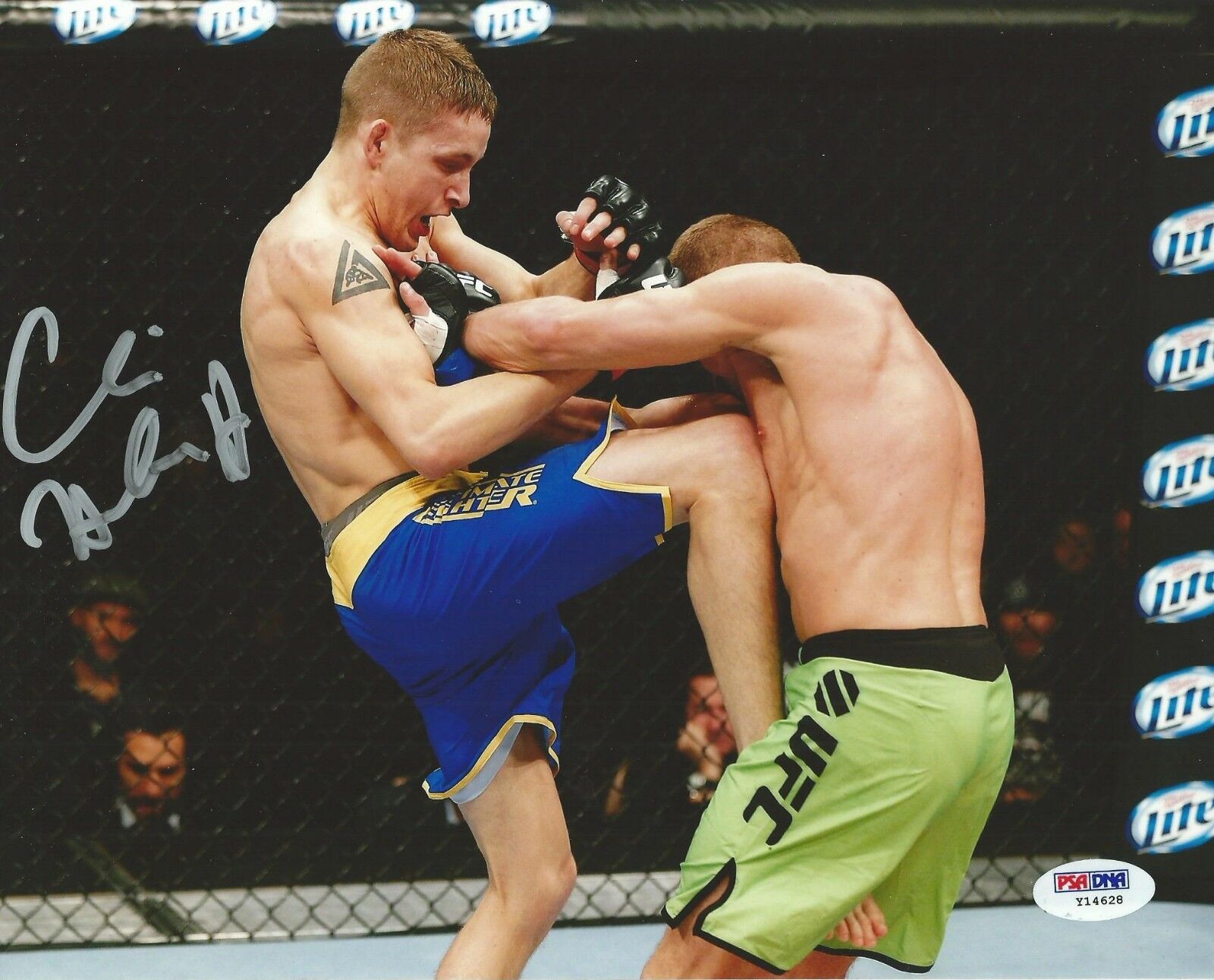 Chris Holdsworth Signed UFC 8x10 Photo Poster painting PSA/DNA COA The Ultimate Fighter 18 Auto