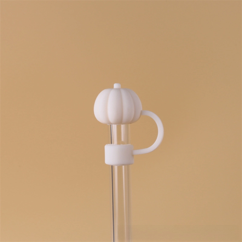 10mm Glass Straw Cap Dust Cover Stainless Steel Straw Dust Cover Dust Plug 10mm Large Diameter Milk Tea