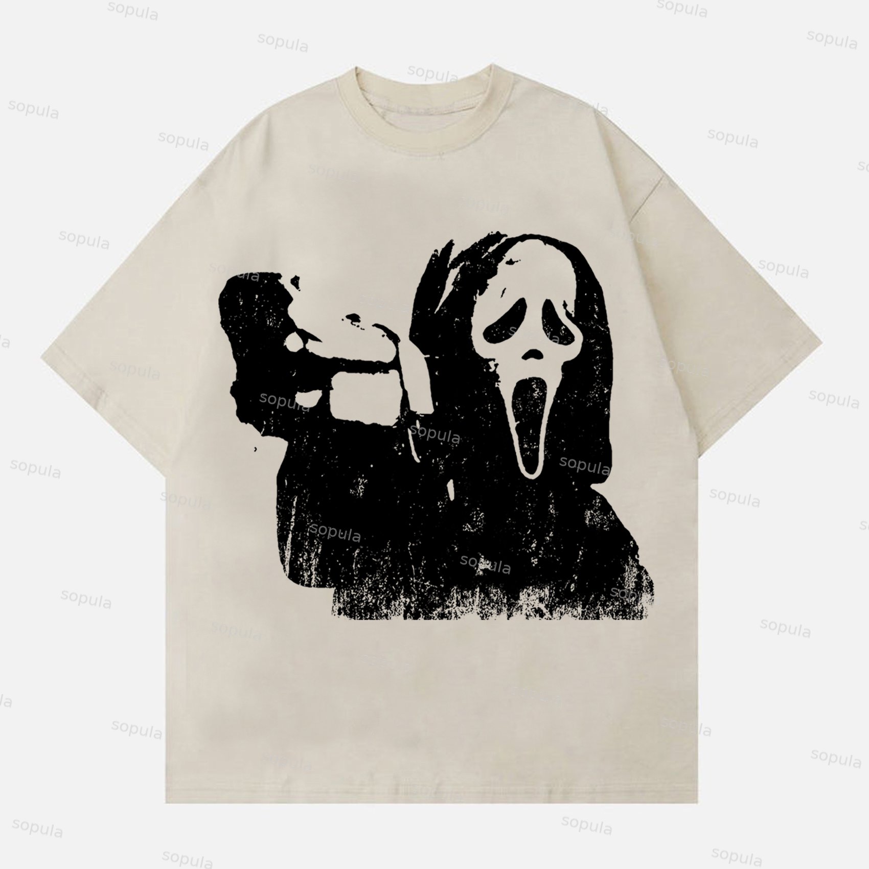 Sopula Street Slasher Graphic Print Cotton T-Shirt - Sopula ｜Premium Graphic Tees & Graphic Streetwear