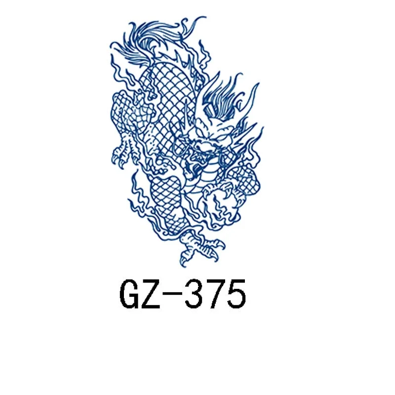 Net Red Herbal Juice Tattoo Sticker Semi-permanent Waterproof Sweat-proof Tattoo Masking Scar Temporary Tattoo