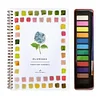 Watercolor Workbook 12 Colors Watercolor Paint Set with Paint Brush for Beginner