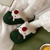 Gioiacombo&trade; Natale Elk Peluche Casa Scarpe-Regalo di Natale