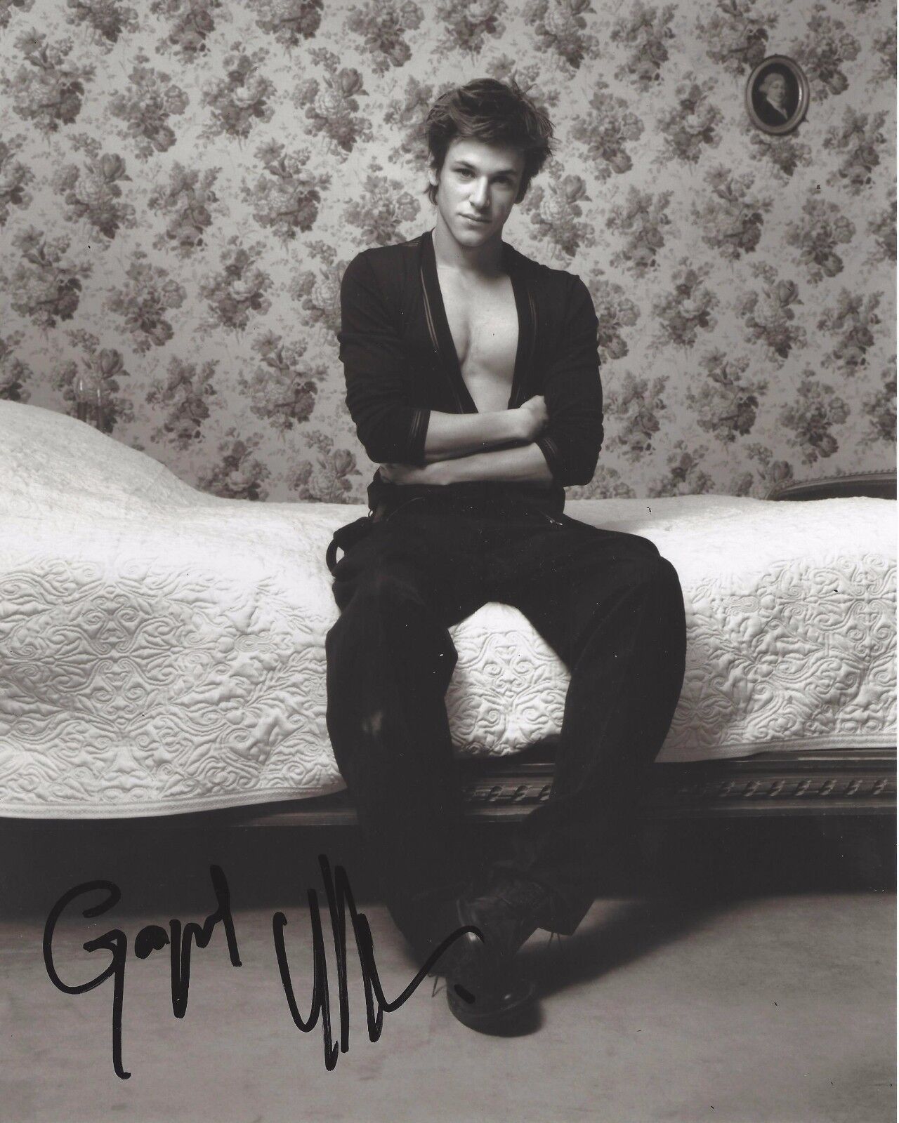 ACTOR GASPARD ULLIEL SIGNED 8X10 Photo Poster painting B W/COA IT'S ONLY THE END OF THE WORLD