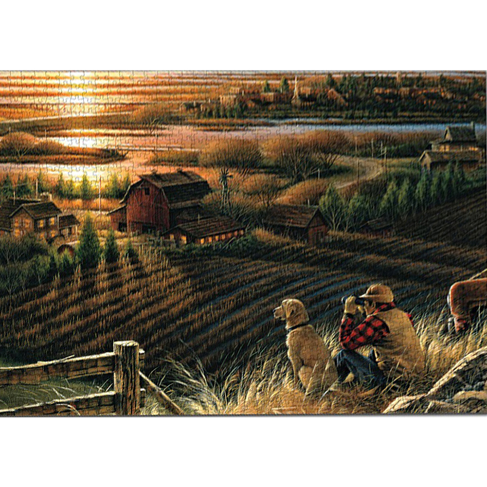 Rural Area - 1000 Pieces Jigsaw Puzzle, 501 Original