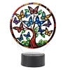 Acryl Schmetterling Baum des Lebens doppelseitig - 5d DIY Bastellampe