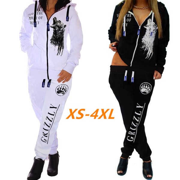 2017 New Women' Fashion 2 Parts Hooded Sweatshirt and Pants Set XS-4XL - Shop Trendy Women's Fashion | TeeYours