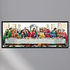 (US Local)The Last Supper-14CT Stamped Cross Stitch Kit(77*35cm)