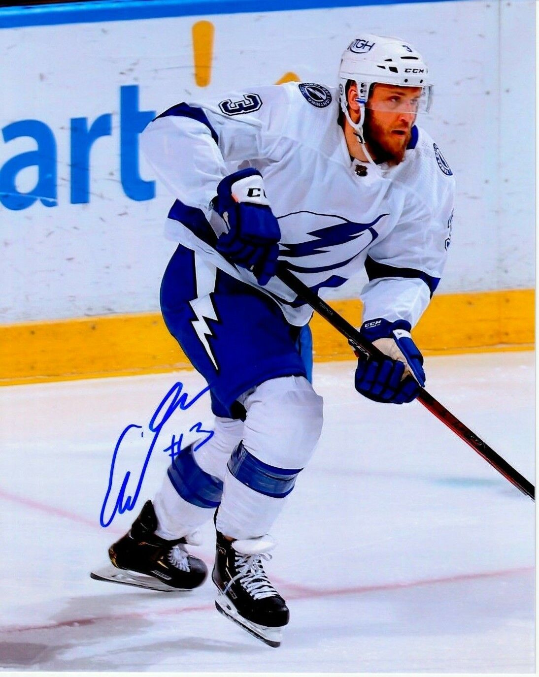 FREDRIK CLAESSON autographed SIGNED TAMPA BAY LIGHTNING 8x10 Photo Poster painting