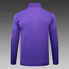 2025/2026 Real Madrid Purple Long Zipped Jacket Football Shirt 1:1 Thai Quality