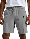 Men's Striped Drawstring Active Shorts